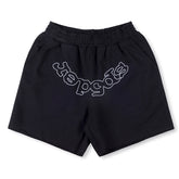 Sp5der OG Logo Sweat Shorts Black