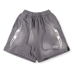 Hellstar Studios Sports Flame Shorts
