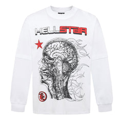 Hellstar Studios Human Developement Long Sleeve T-shirt
