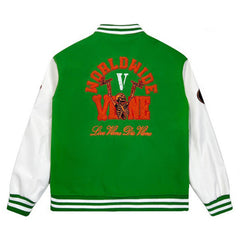 VLONE Embroidered Baseball Jacket
