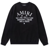 AMIRI Arts District Cropped Crew Sweatshirts