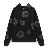 Denim Tears The Black Cotton Wreath Hoodie