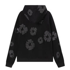 Denim Tears The Black Cotton Wreath Hoodie