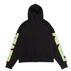 DENIM TEARS Spring Gardens Zip Hoodie Black