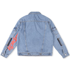 Sp5der Denim V3 Truck Jacket