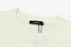 AMIRI Logo-Embossed Fine Knit Jumper