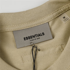 Fear Of God Essentials T-Shirts Khaki