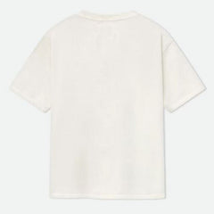 RHUDE Men's Natural Off- 'Heaven On Earth' T-Shirt