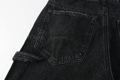 Purple Brand Crystal Diamond Jeans #104