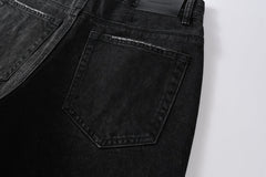 Purple Brand Crystal Diamond Jeans #9125