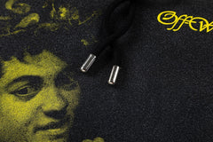 Off-White Bacchus-Print Cotton Hoodie