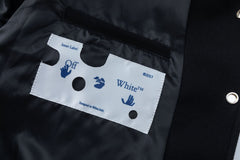 OFF WHITE Golf Varsity Jacket