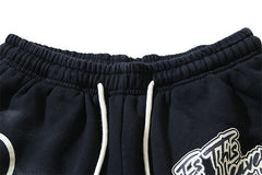 Hellstar Classic Letter Avatar Washed Shorts