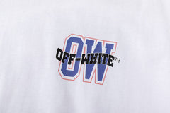 Off White Arrow Pattern Printed T-Shirt