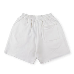 Sp5der OG Web V2 Sweatshort White