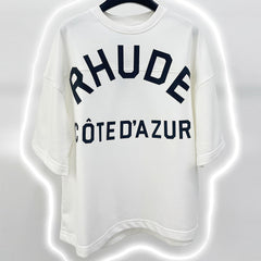 Rhude Mid-Sleeve Boxy T-shirt