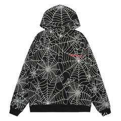 Sp5der Embroidered AOP Hoodie