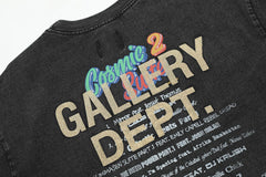 Gallery Dept Retro washed old cruise print T-Shirt