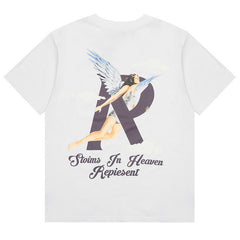 REPRESENT Retro High Street FOG Neckline 3D Printing T-Shirts