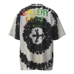 Gallery Dept Sun Faded Splash ink graffiti T-Shirt