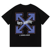 Off White Arrow Pattern Printed T-Shirt
