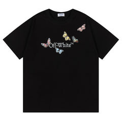 Off White Logo Pattern Printed T-Shirt