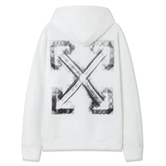 Off-White Logo Pattern Arrow Printed Hoodie
