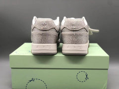 OFF WHITE Out Of Office Rhinestone setting Shoes
