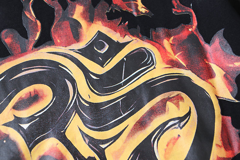 HELLSTAR Inner Peace Flame T-shirt