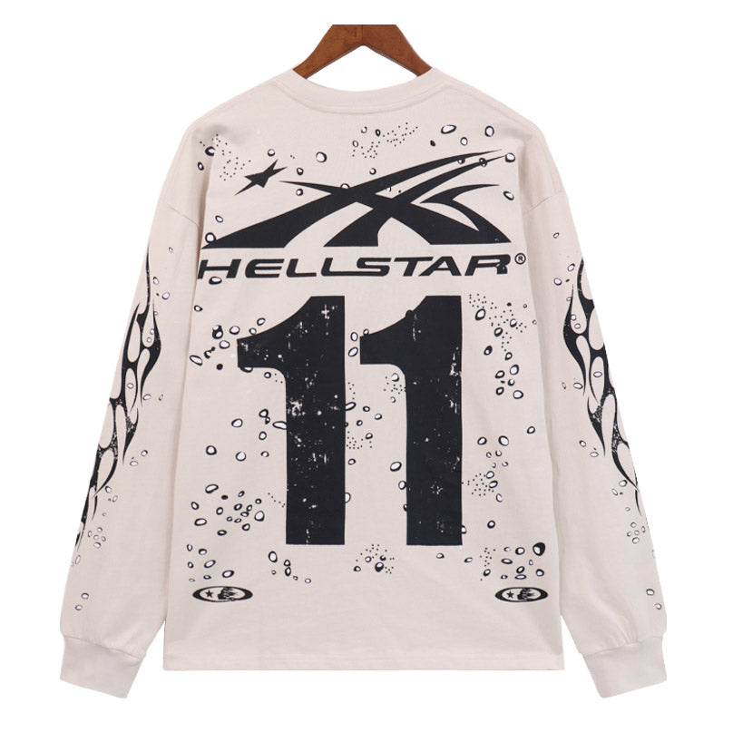 Hellstar terry fabric Long Sleeve Tee