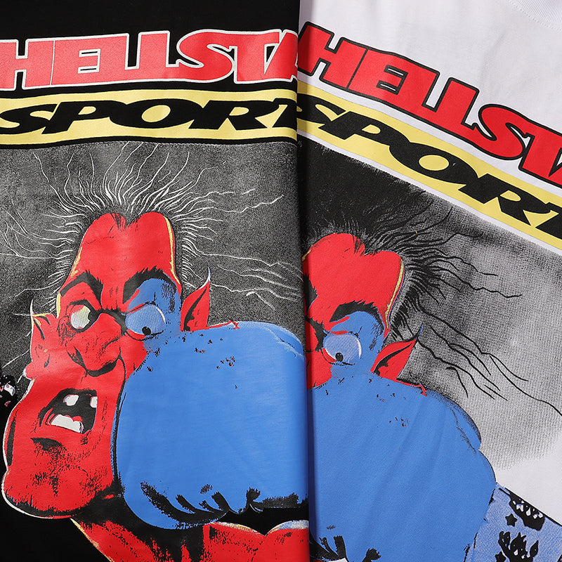 Hellstar Knock-Out T-Shirt Black