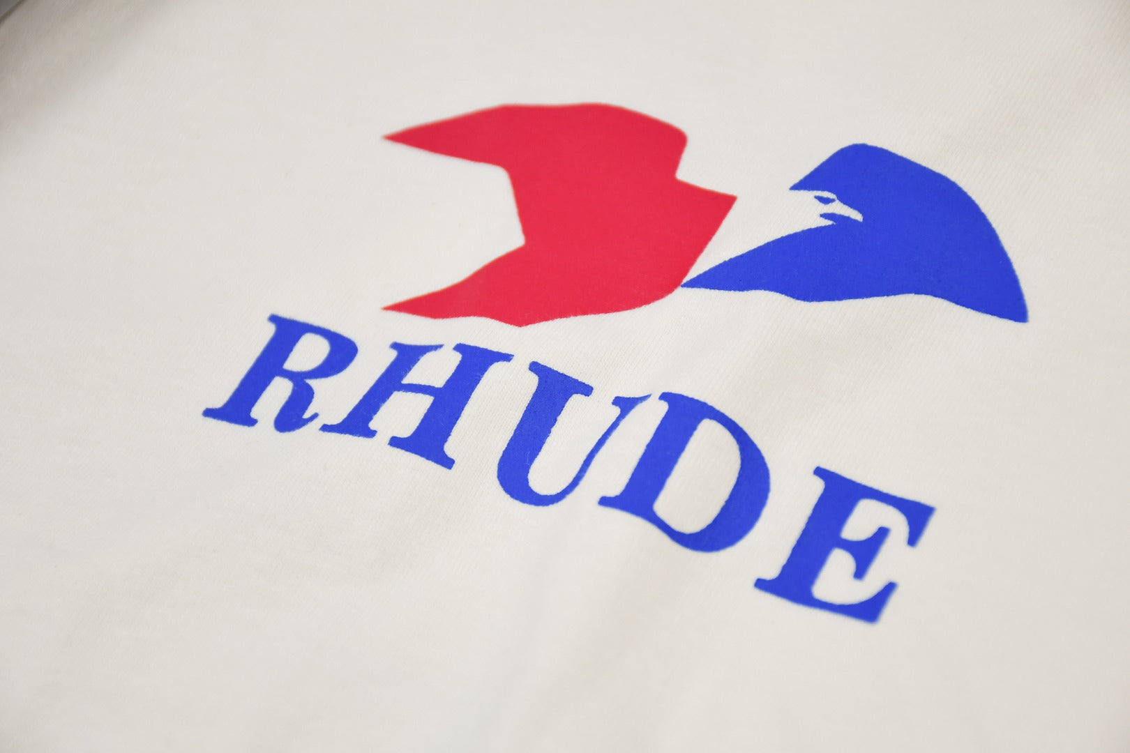 Rhude 23ss Basic Logo Print T-Shirt