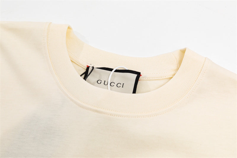 GUCCI Strawberry Print T-Shirt Oversized