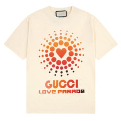 GUCCI Love Print T-Shirt Oversized