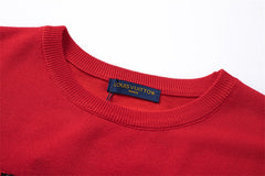 Louis Vuitton Jacquard Knit Short Sleeves T-Shirt