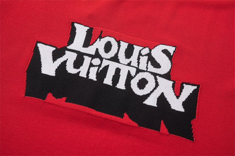 Louis Vuitton Jacquard Knit Short Sleeves T-Shirt