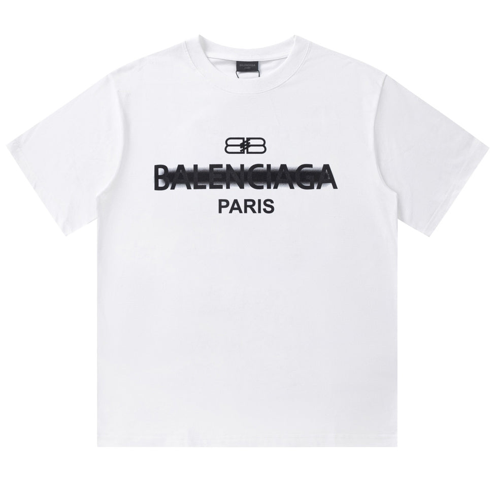 Balenciaga Classic Letter Print T-Shirt Oversize