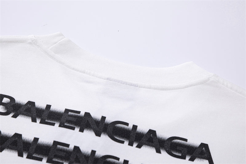 Balenciaga Classic Letter Print T-Shirt Oversize