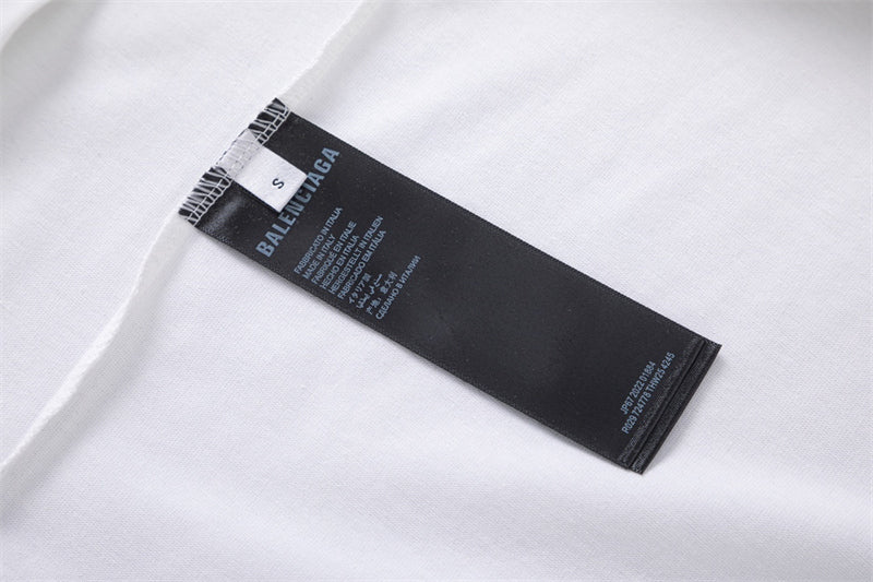 Balenciaga Classic Letter Print T-Shirt Oversize