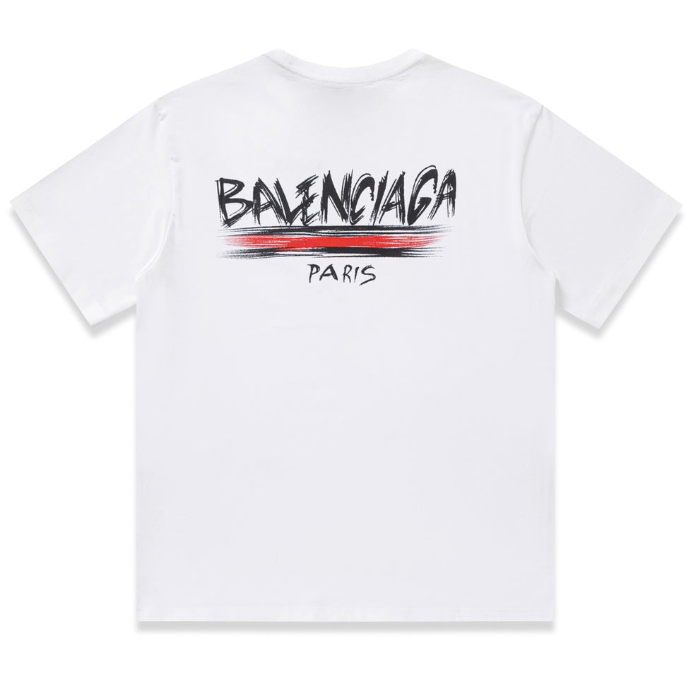 Balenciaga Classic Letter Print T-Shirt Oversize