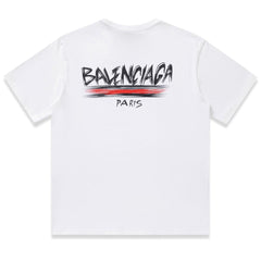 Balenciaga Classic Letter Print T-Shirt Oversize