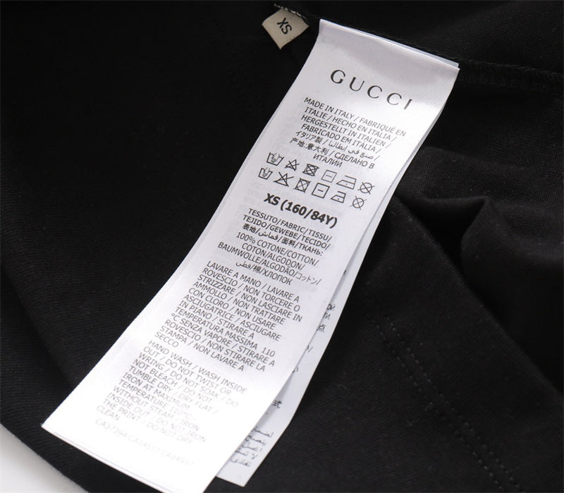 GUCCI LOGO Print T-Shirt Oversized