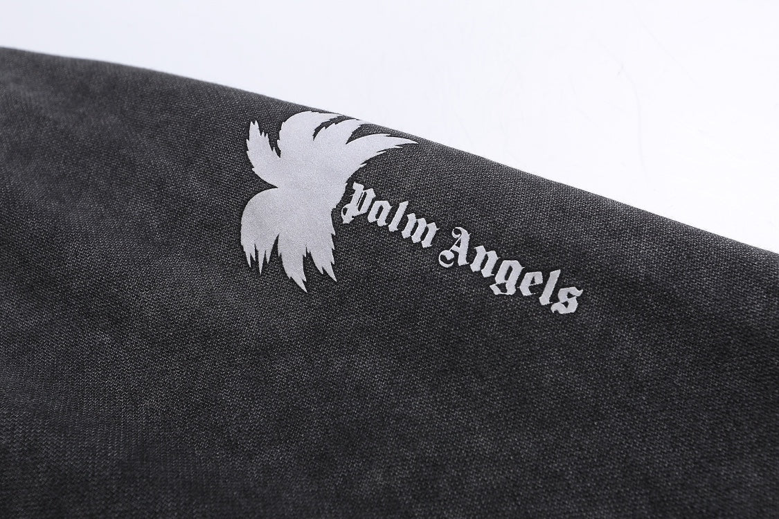 Palm Angels Men's Black The Palm Gd Sweatpants