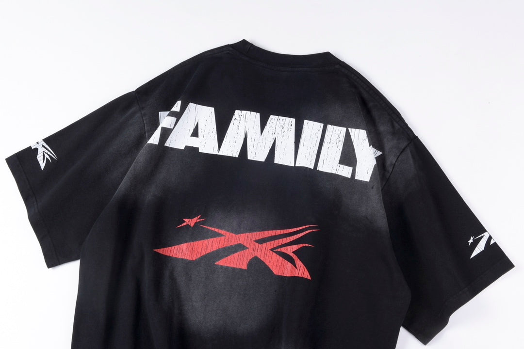 Hellstar Studios Family Tee washed cotton T-shirt