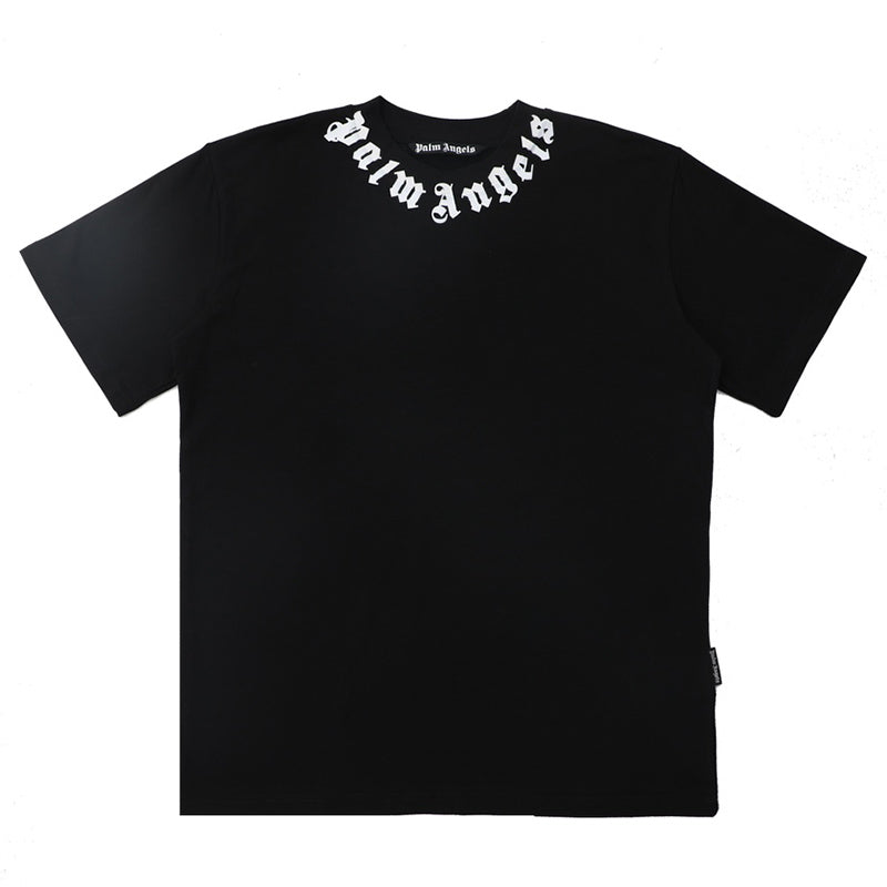 Palm Angels Neck Logo Tee