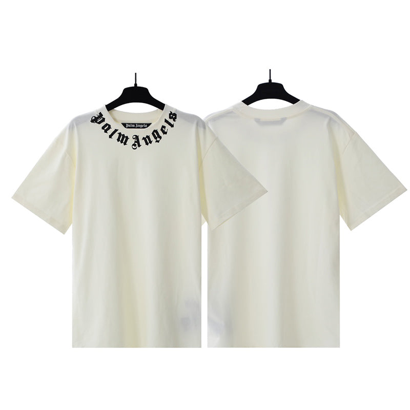 Palm Angels Neck Logo Tee