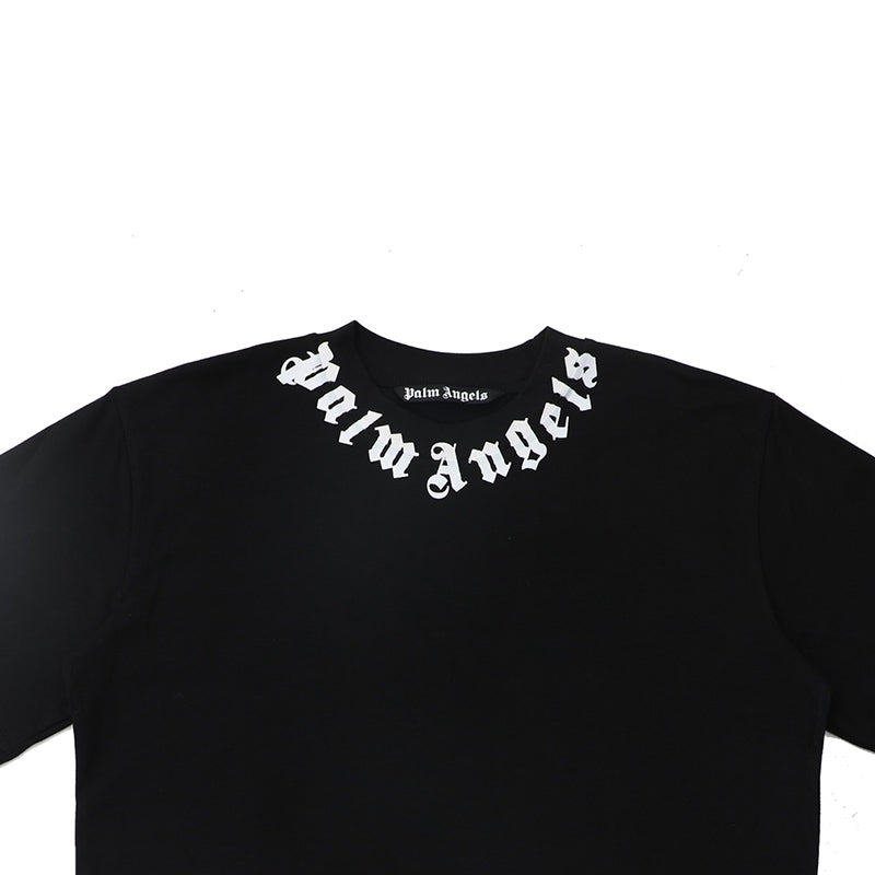 Palm Angels Neck Logo Tee