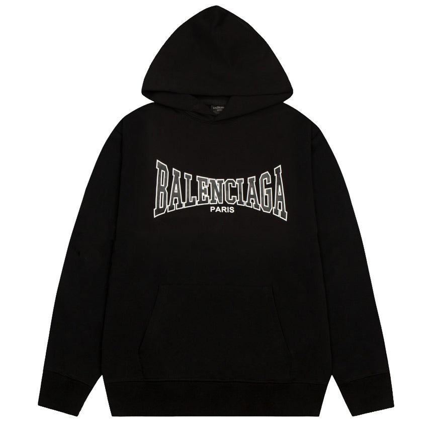 Balenciaga LOGO Letter Print Hoodie Oversize