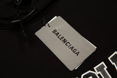 Balenciaga LOGO Letter Print Hoodie Oversize