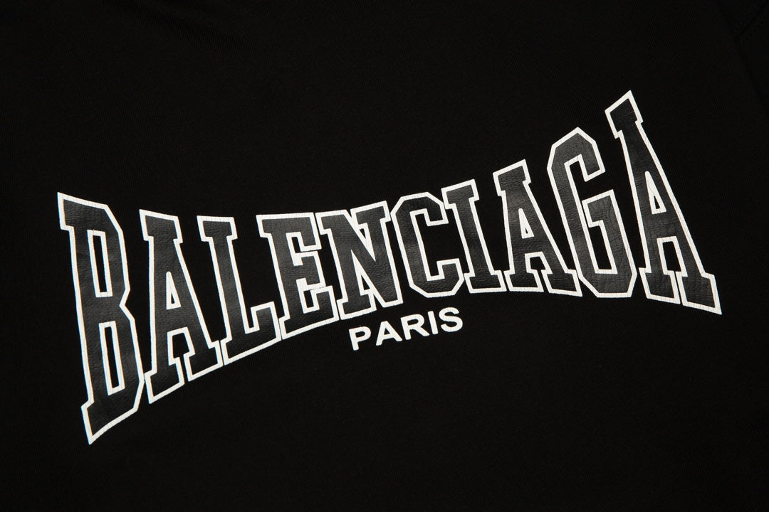 Balenciaga LOGO Letter Print Hoodie Oversize